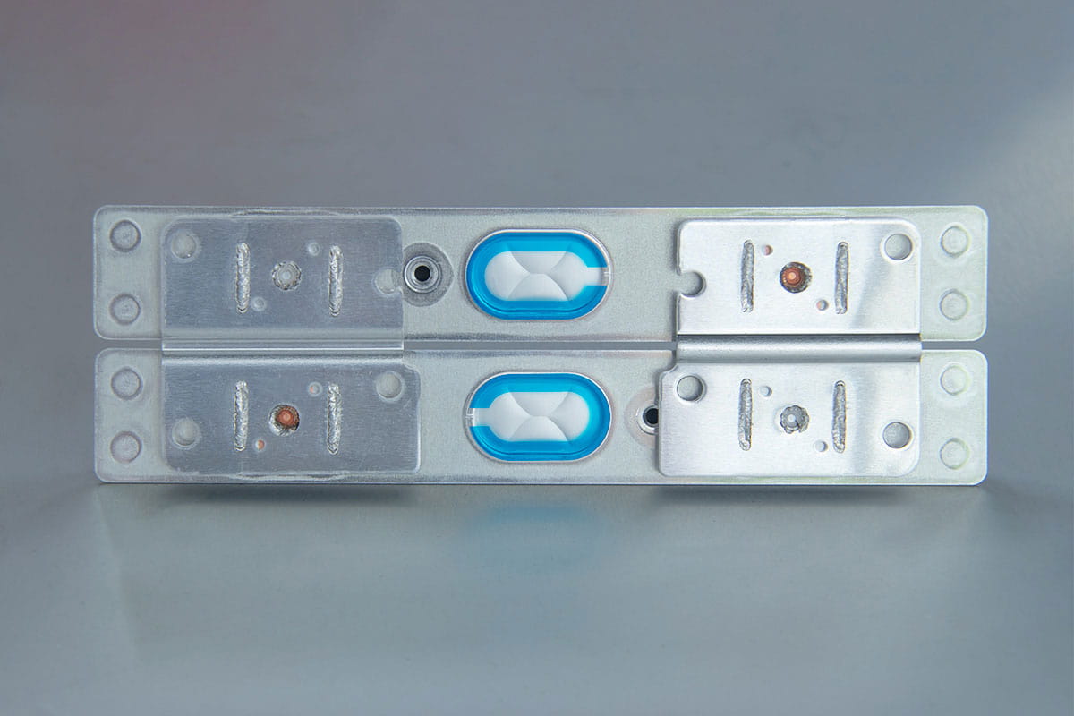 battery pole welding appearance